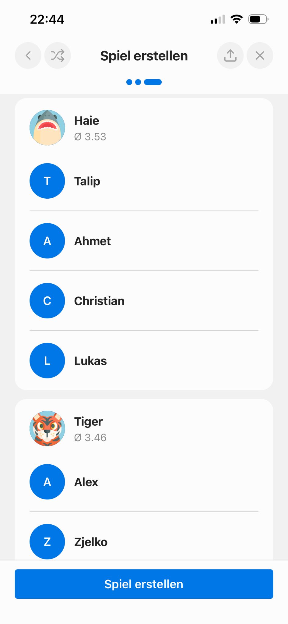 Team Maker – Blitzschnelle Team-Erstellung