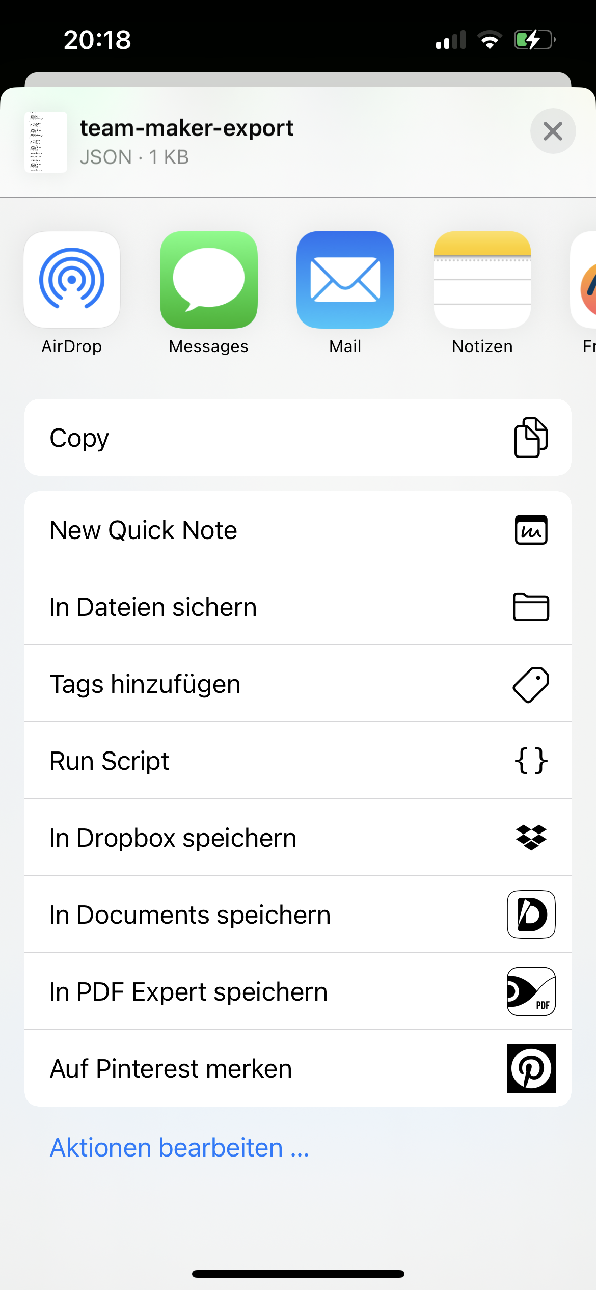 Team Maker – Cloud Sync ueber alle Geraete